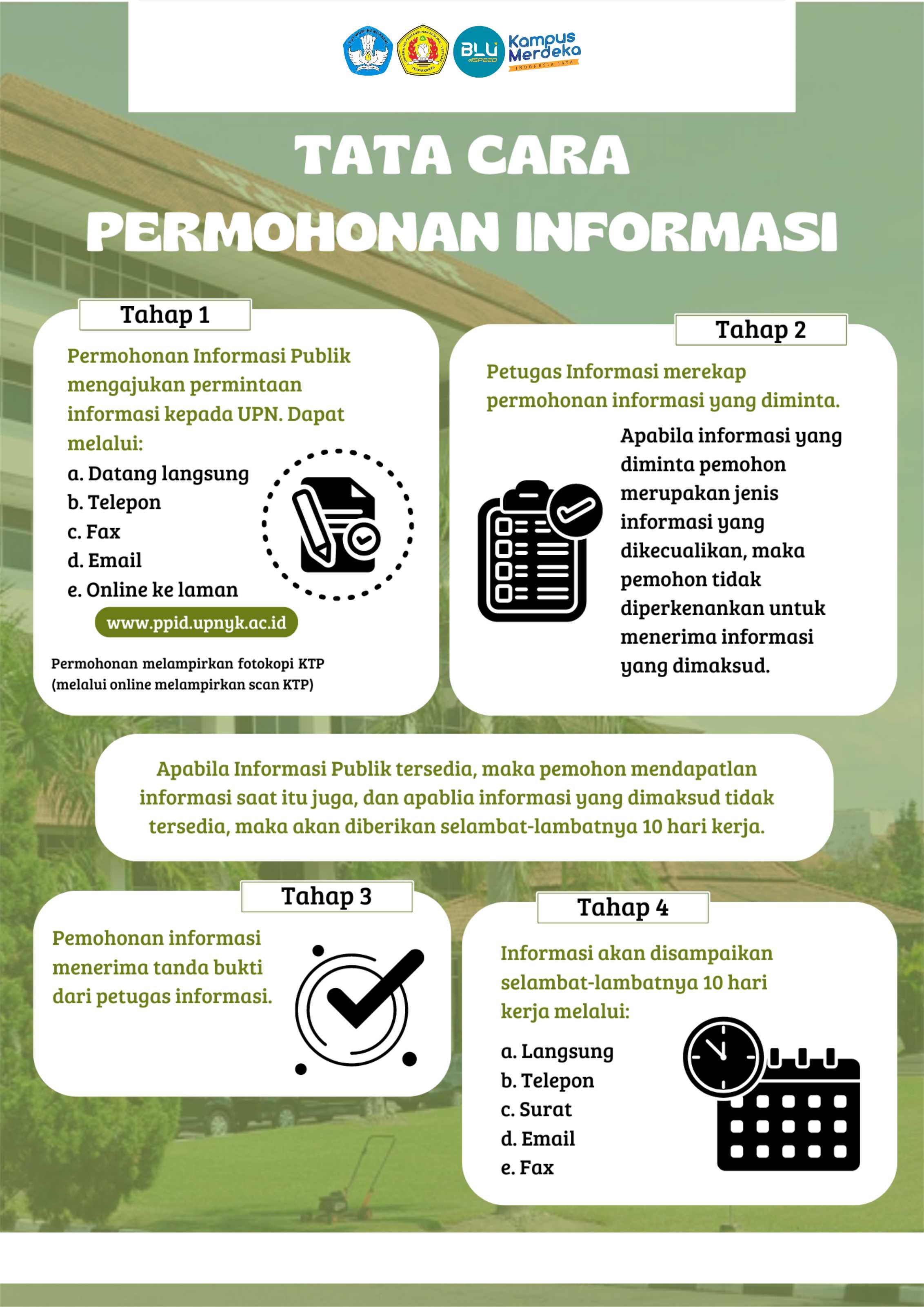 tata cara permohonan informasi